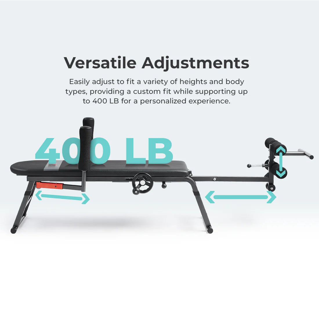 Inversion traction and Stretch decompression table