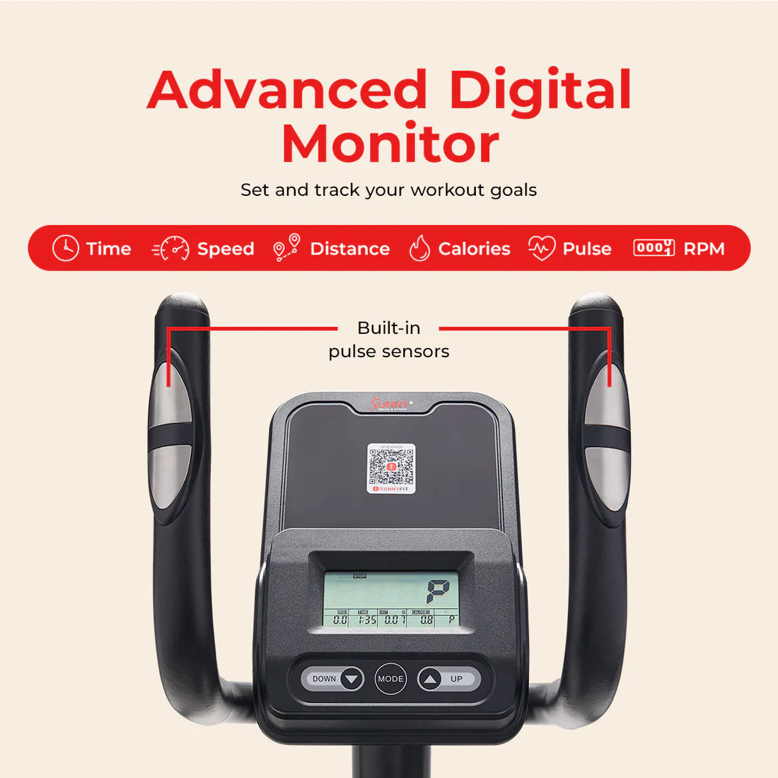 16-Level Smart Magnetic Resistance Elliptical