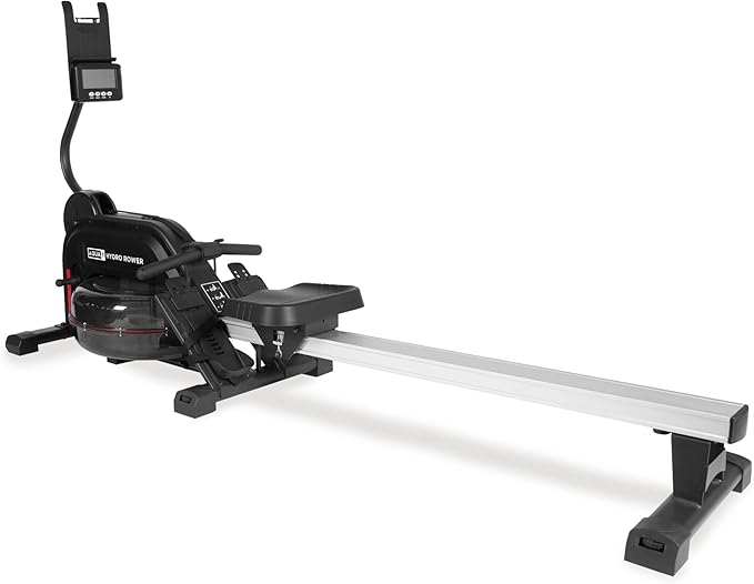 Aqua 1 Water and Elastic Dual Resistance Rowing Machine