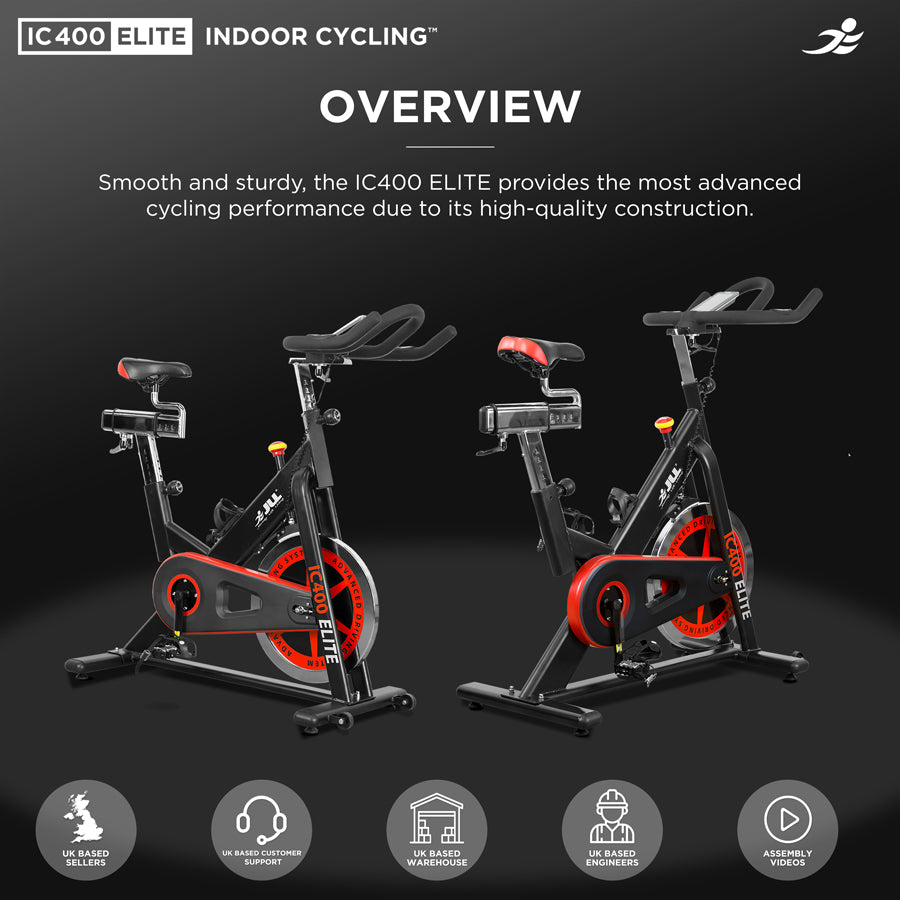 IC400 Elite Indoor Cycling Bike Packaging Damage