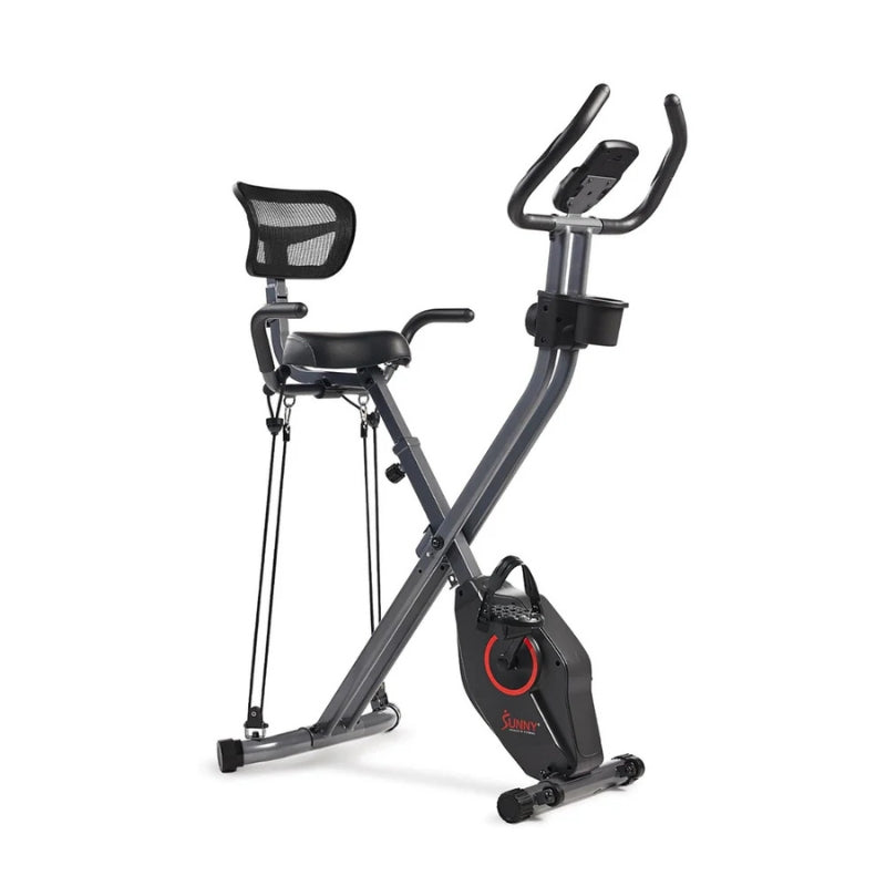 Foldable Magnetic Stationary Exercise X-Bike Pro