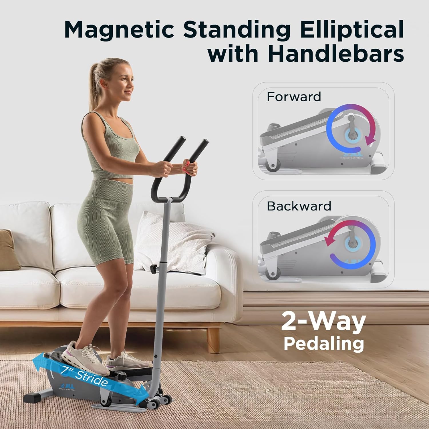 JLL E100 Smart Mini Elliptical