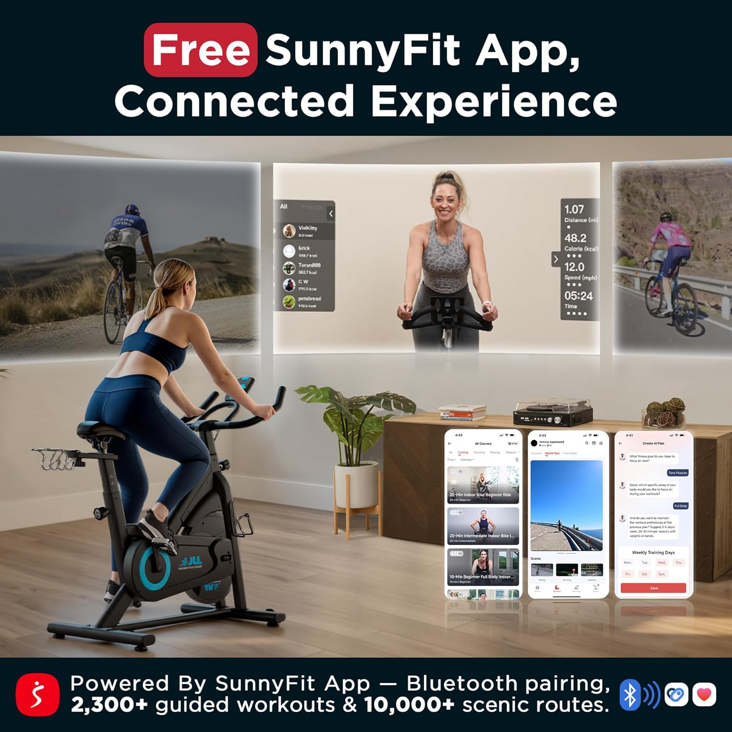 SB100 Magnetic Exercise Bike