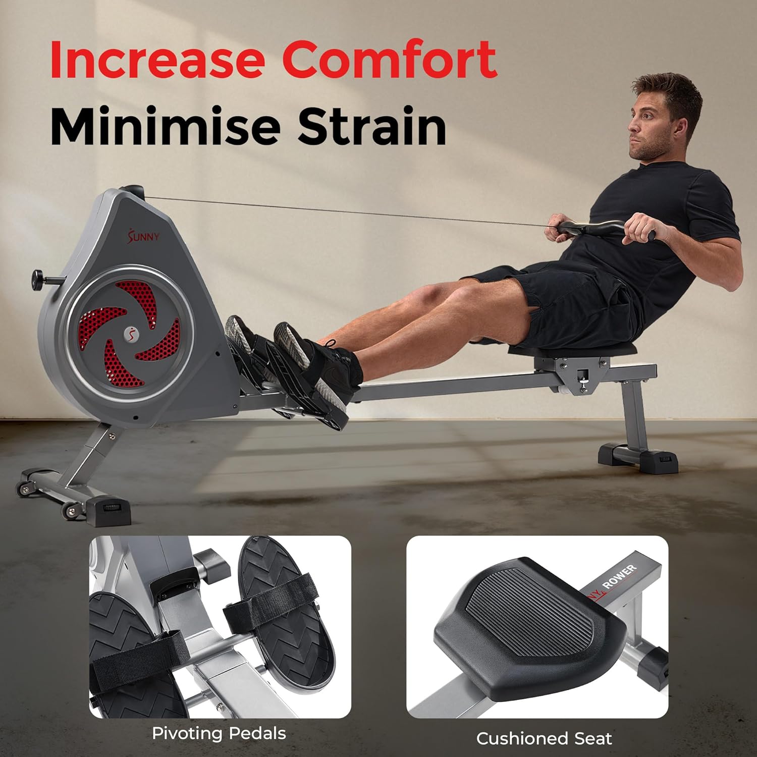 Dynamic Air Rowing Machine