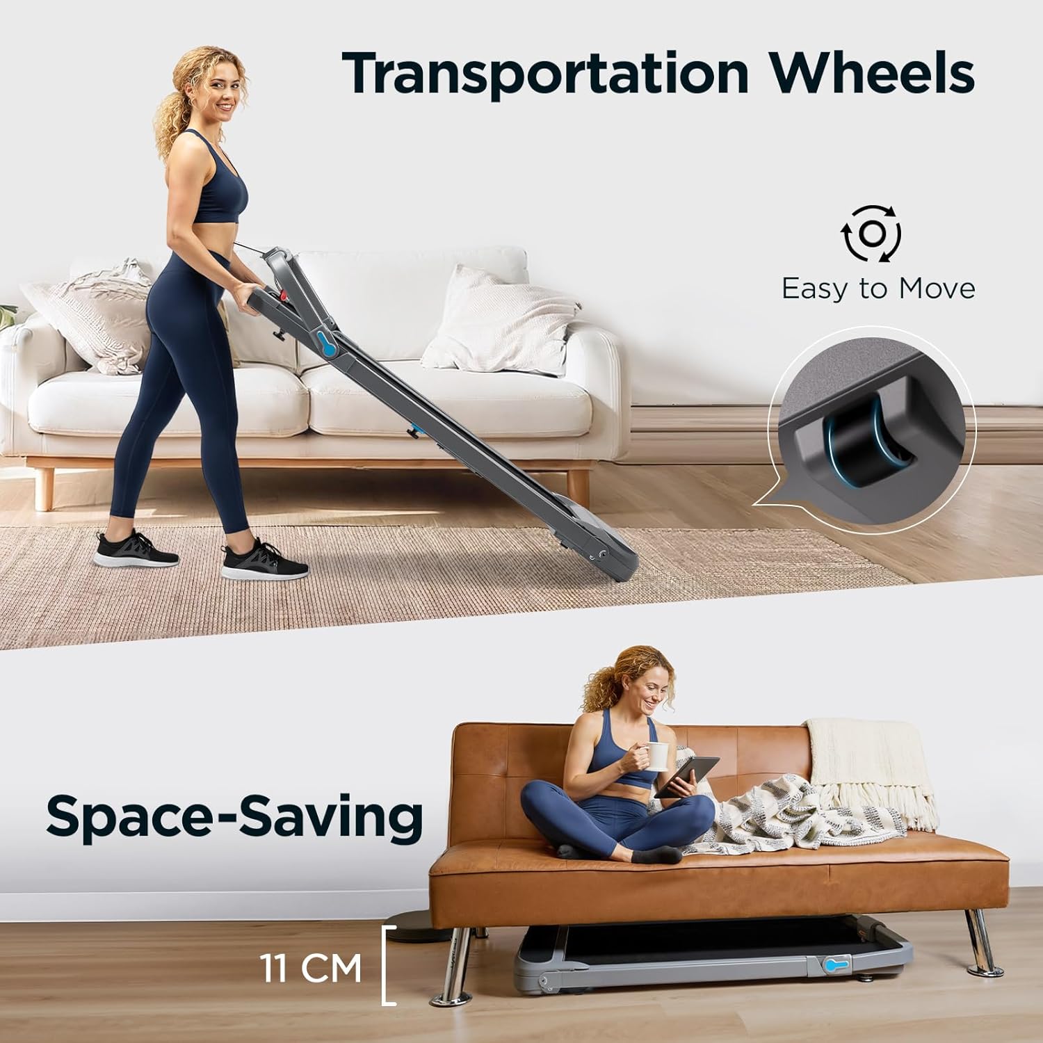 JLL Helius Lite Smart Brushless Motor Treadpad® Treadmill