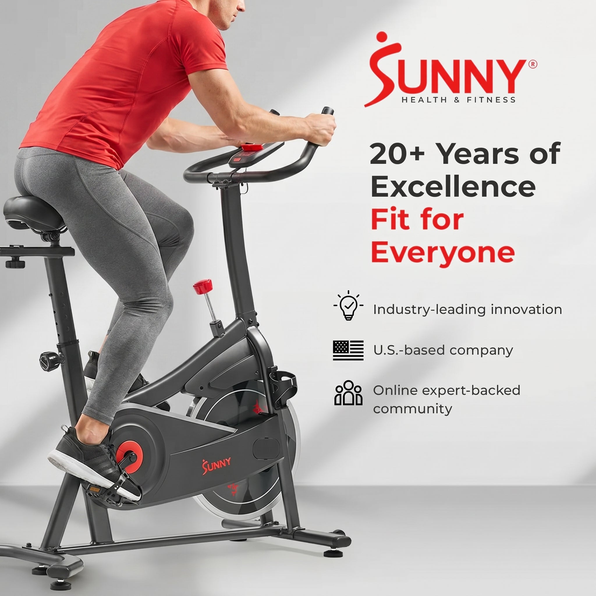 Active 100 Smart Magnetic Cycling Exercise Bike