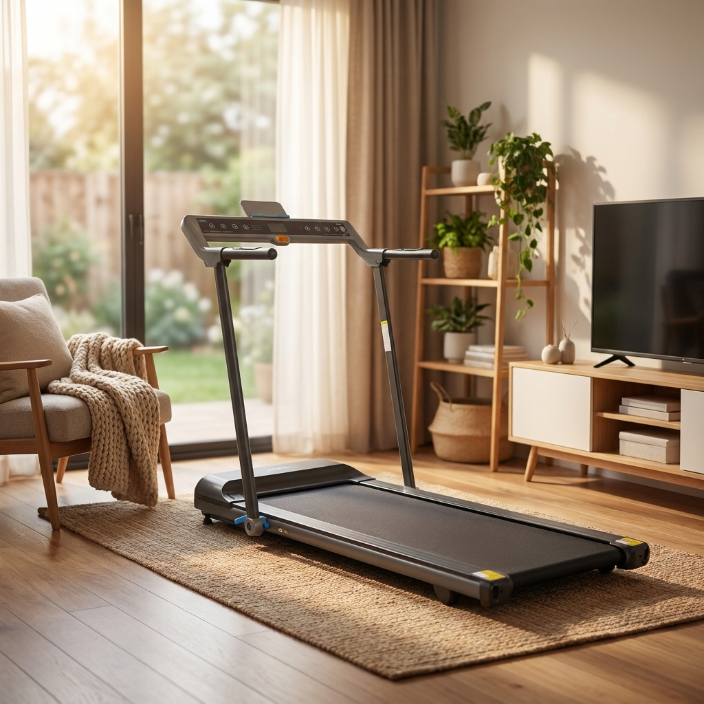 Pegasus Connected Folding Treadmill
