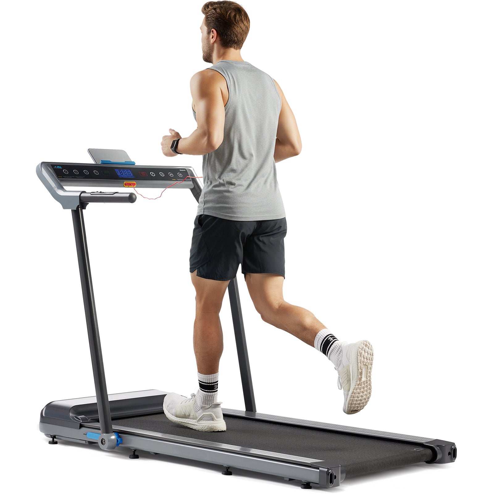 JLL Pegasus Connected Folding Treadmill - 2.5HP Motor, Bluetooth Connectivity, App Compatible