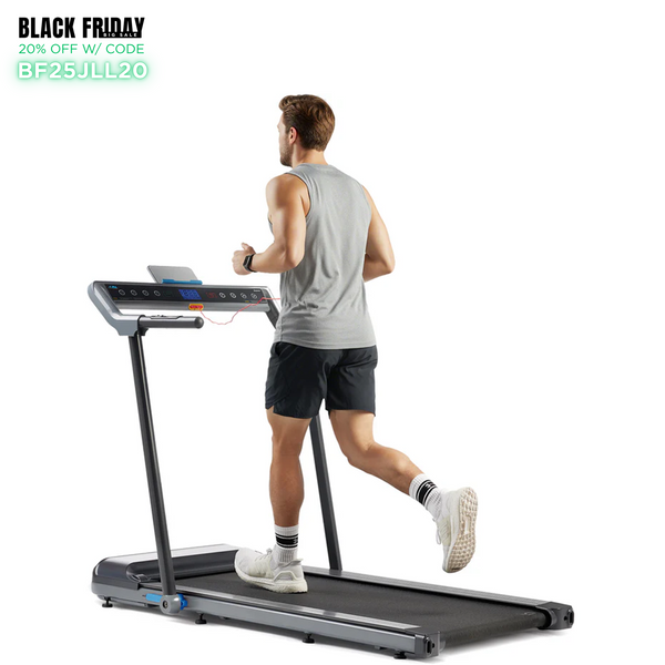 JLL Pegasus Connected Folding Treadmill - 2.5HP Motor, Bluetooth Connectivity, App Compatible