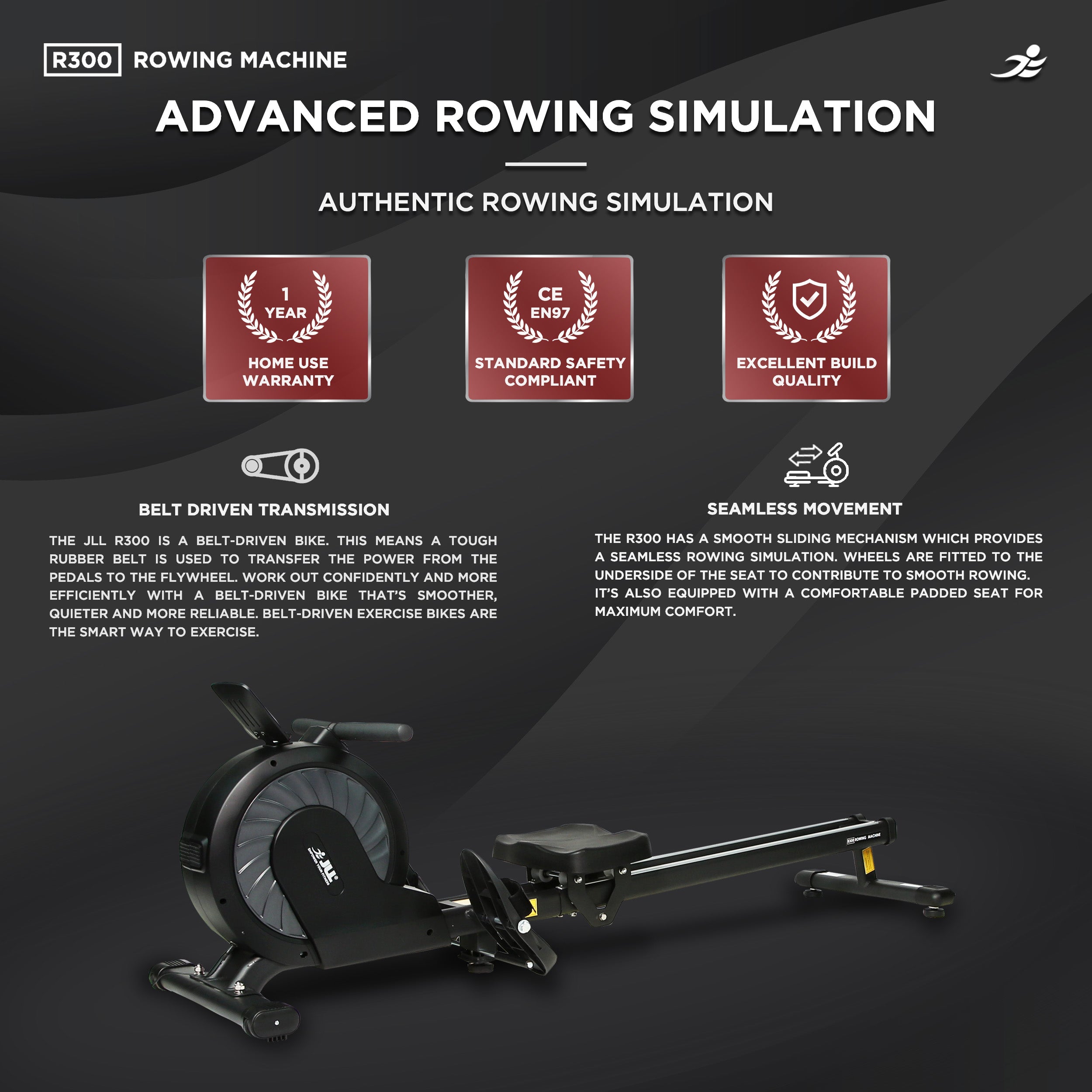 R300 Rowing Machine