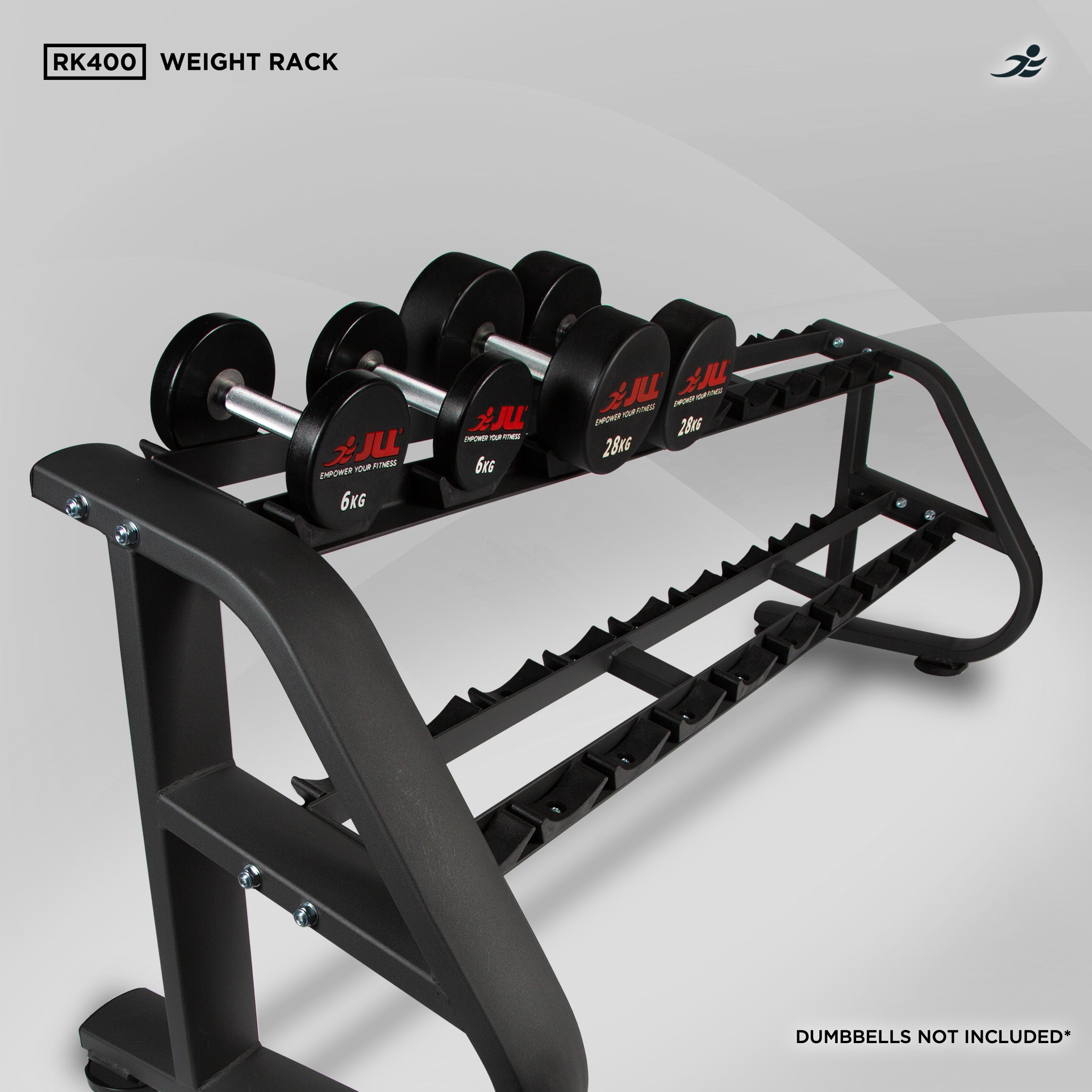 RK400-2 Tier Dumbbell Rack, Weight Stand