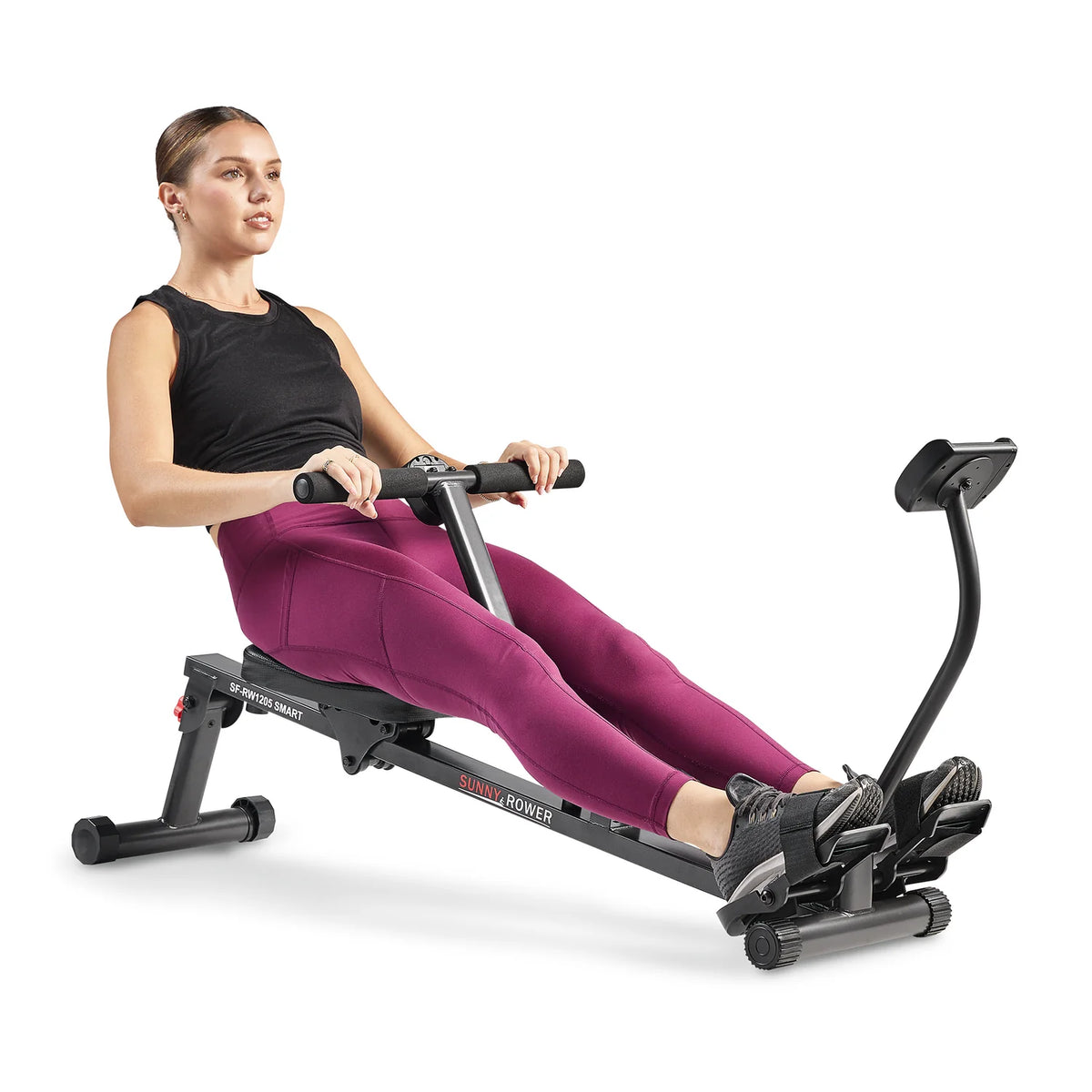 Smart Compact Hydraulic Rowing Machine
