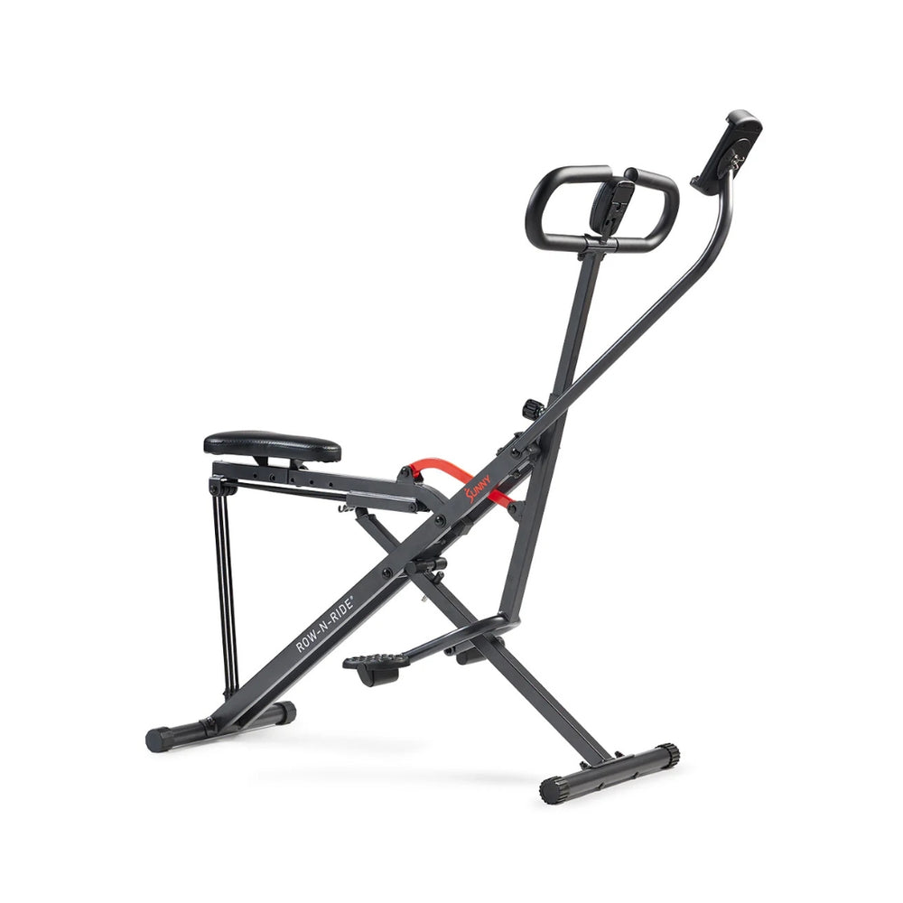Sunny Health & Fitness Smart Upright Row-N-Ride Trainer