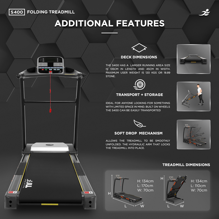 S400 Folding Treadmill