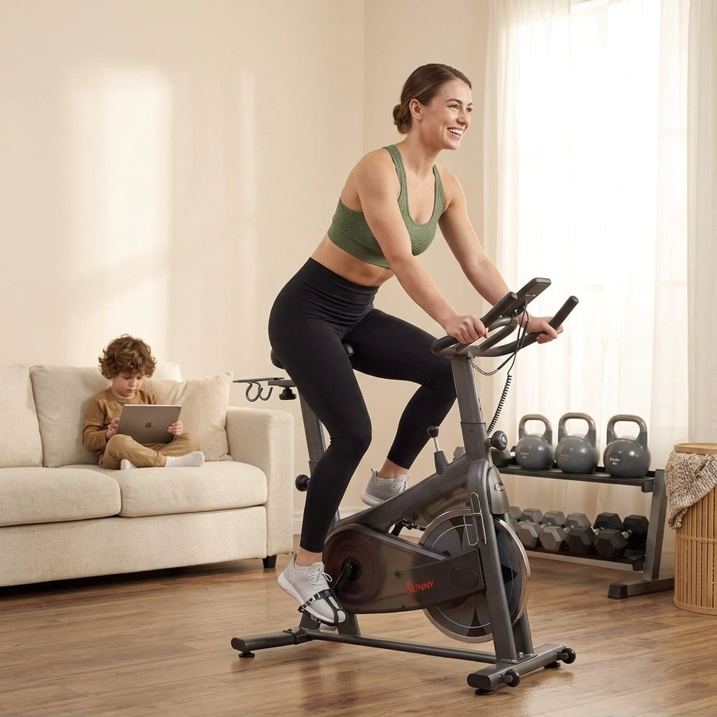 Active 200 Smart Magnetic Cycling Exercise Bike