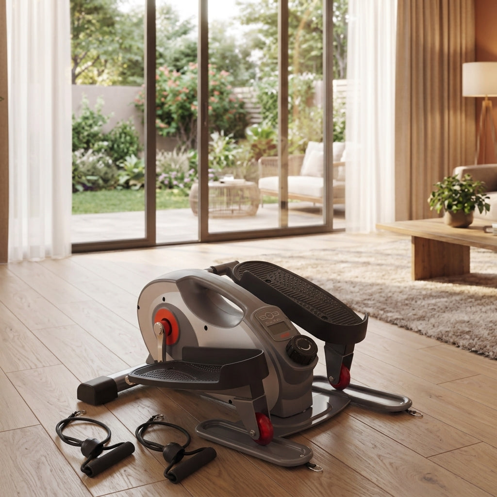 Mini Elliptical w/Resistance Bands
