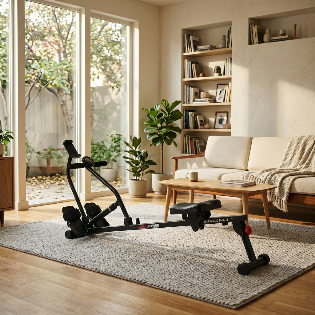 Smart Compact Hydraulic Rowing Machine