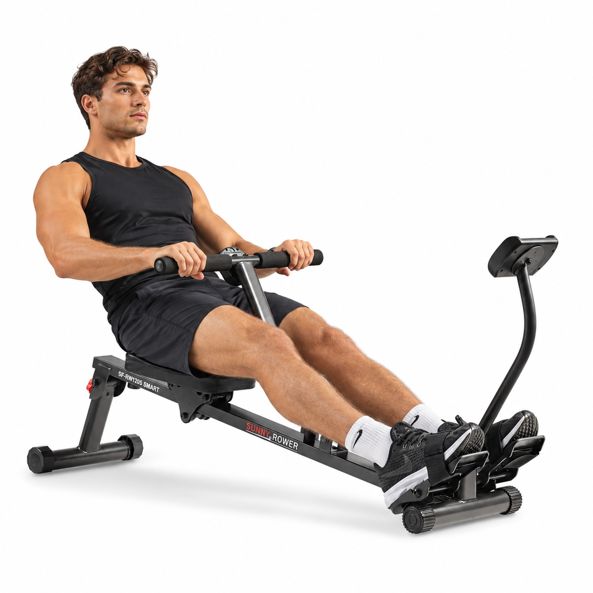 Smart Compact Hydraulic Rowing Machine