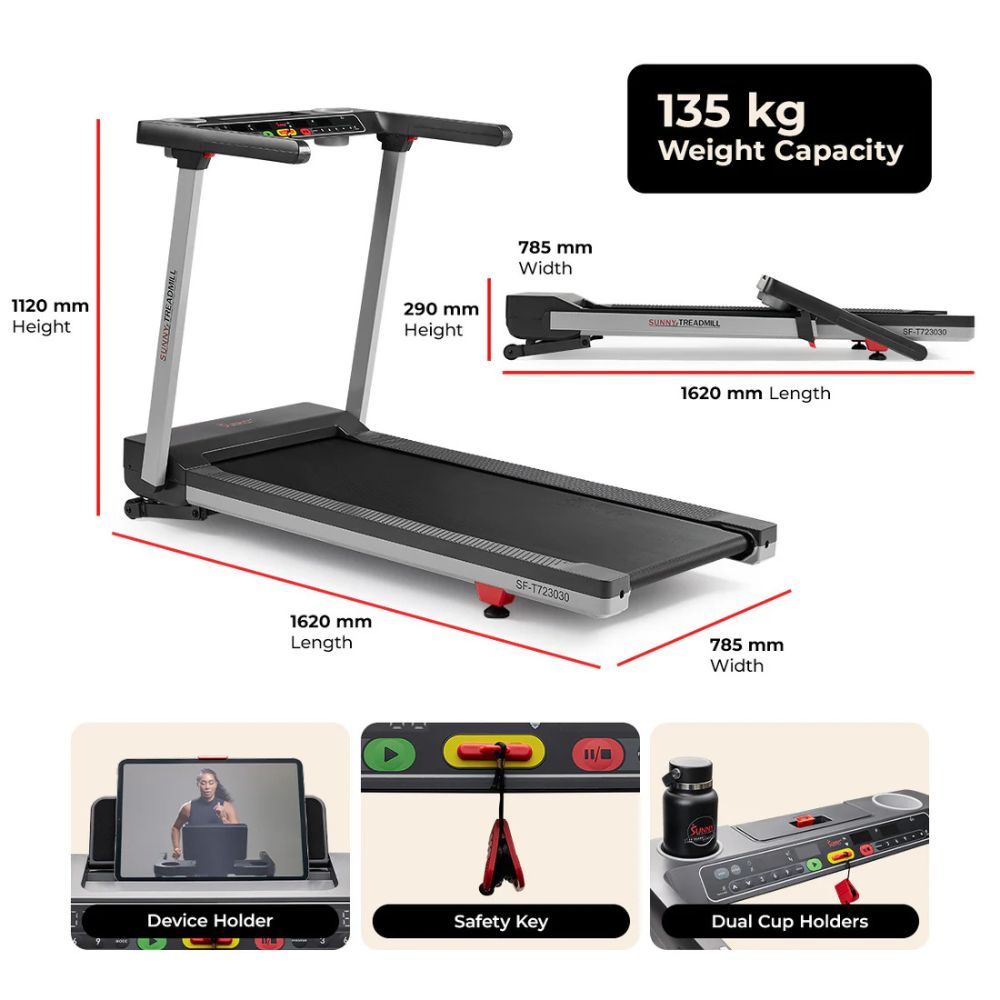 Premium Foldable Auto Incline Smart Treadmill