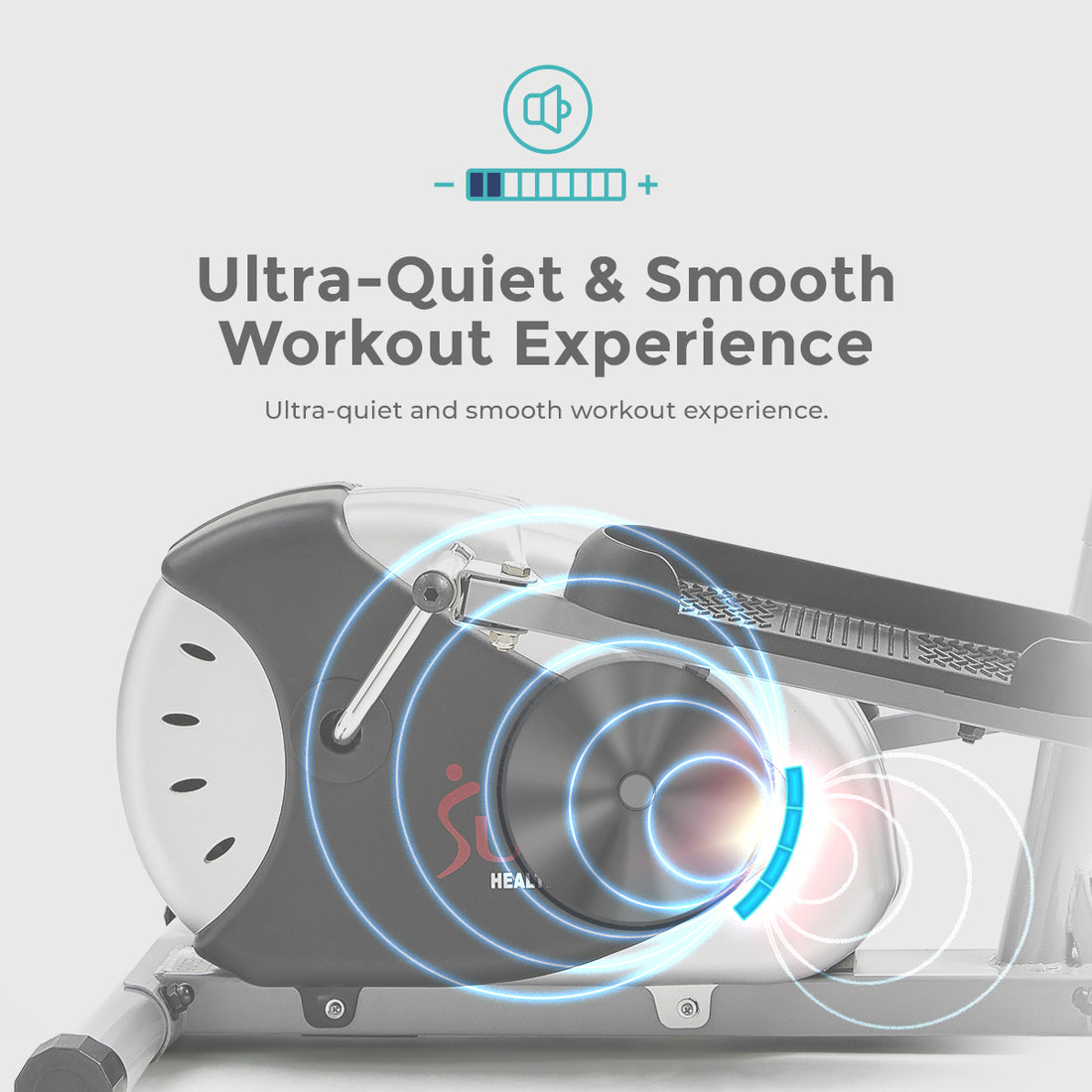 Elliptical Magnetic Resistance Cross Trainer Machine