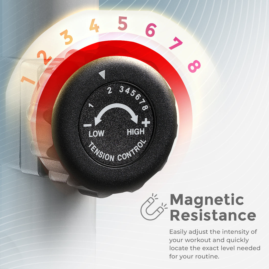 Elliptical Magnetic Resistance Cross Trainer Machine