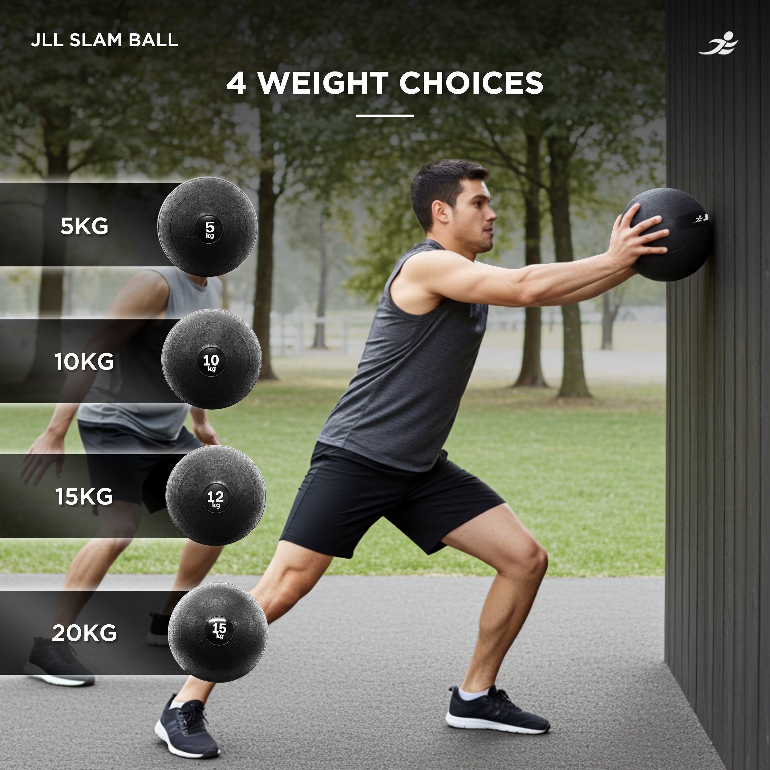 Heavy Duty Slam Ball - Available in 5kg, 10kg, 12kg & 15kg