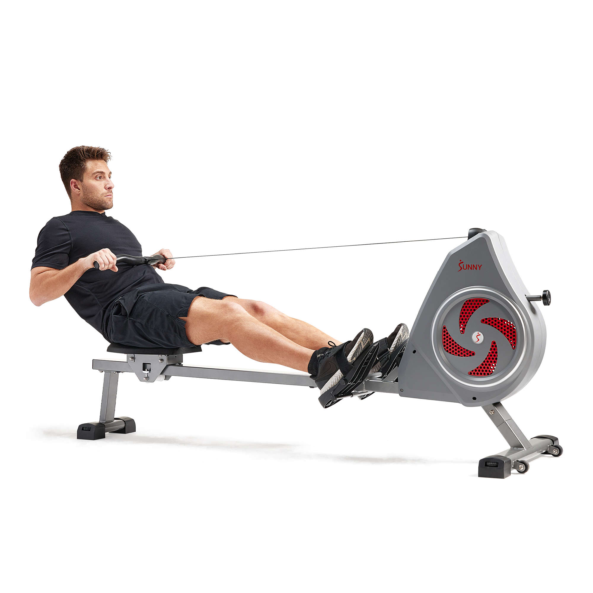 Sunny Health & Fitness Dynamic Air Rowing Machine