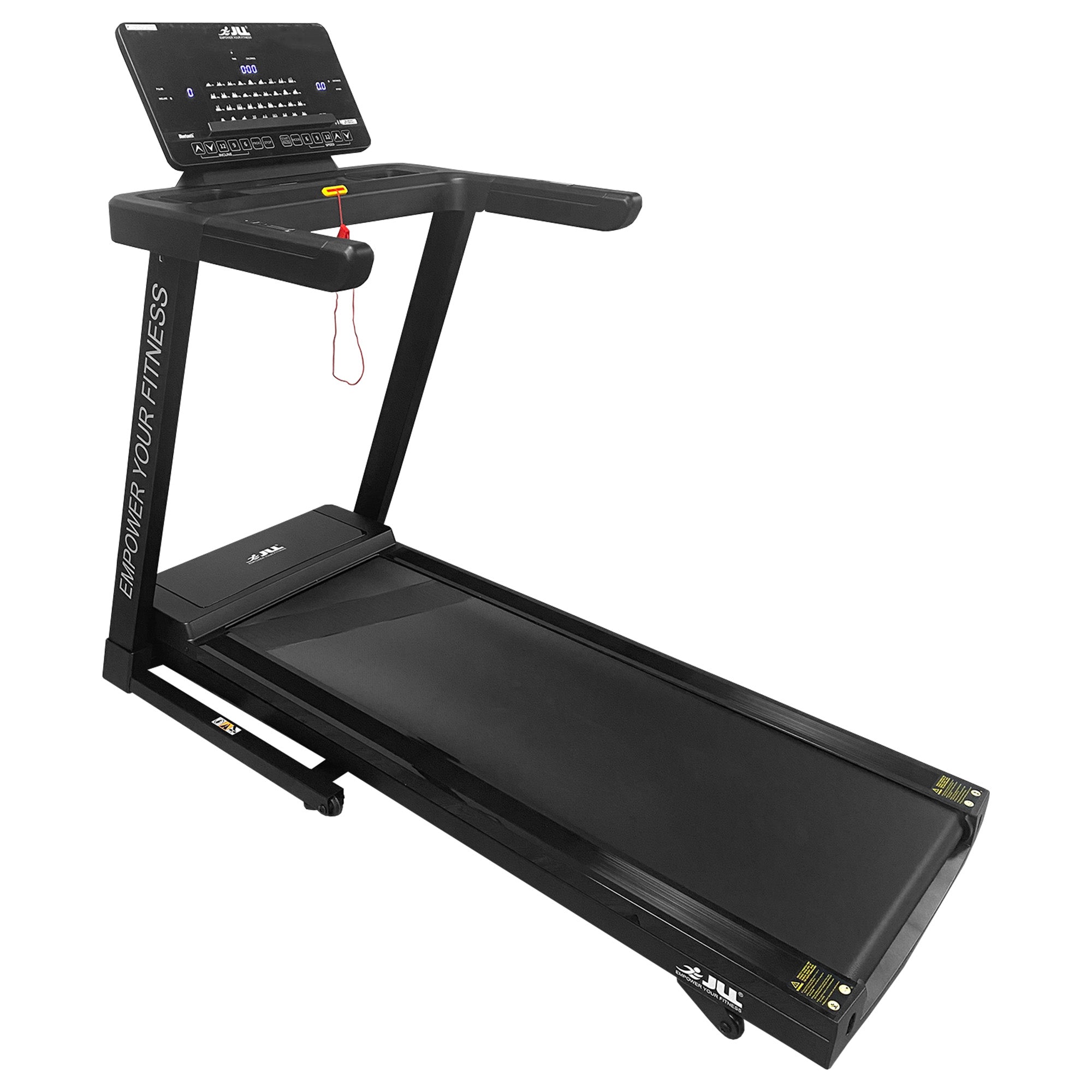 JLL T400 Folding Home Treadmill - 2.5HP Motor, 20 Incline Levels, 1km/h - 18km/h Speed Range