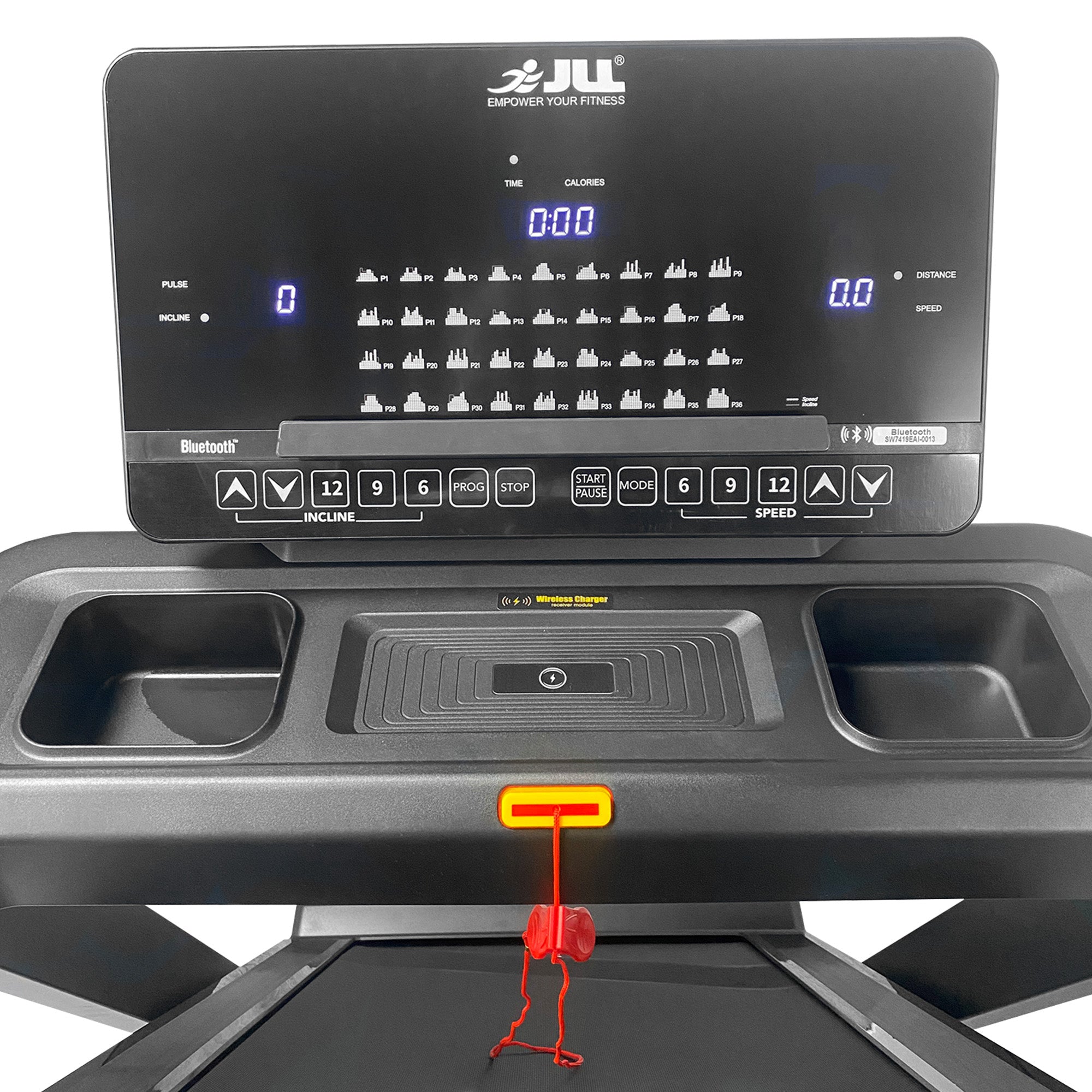 JLL T400 Folding Home Treadmill - 2.5HP Motor, 20 Incline Levels, 1km/h - 18km/h Speed Range