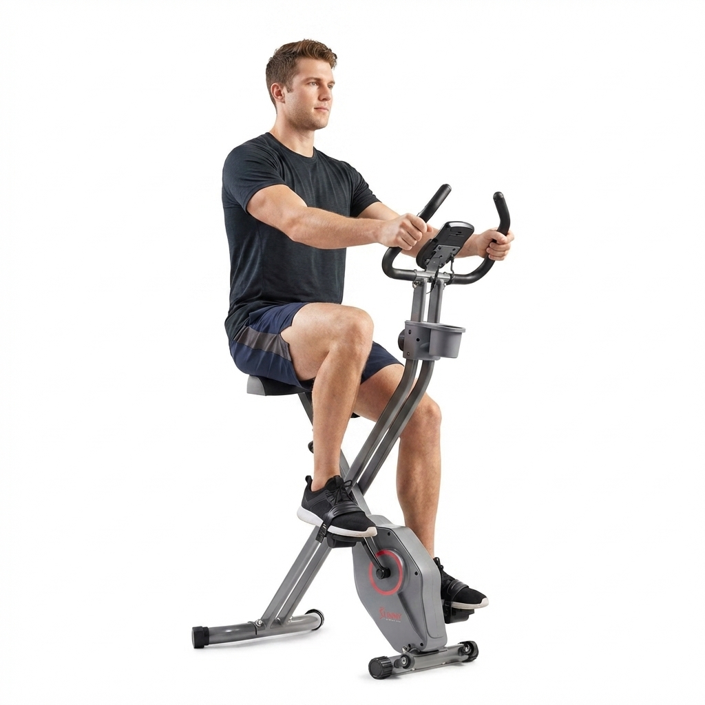 Foldable Magnetic Exercise X-Bike