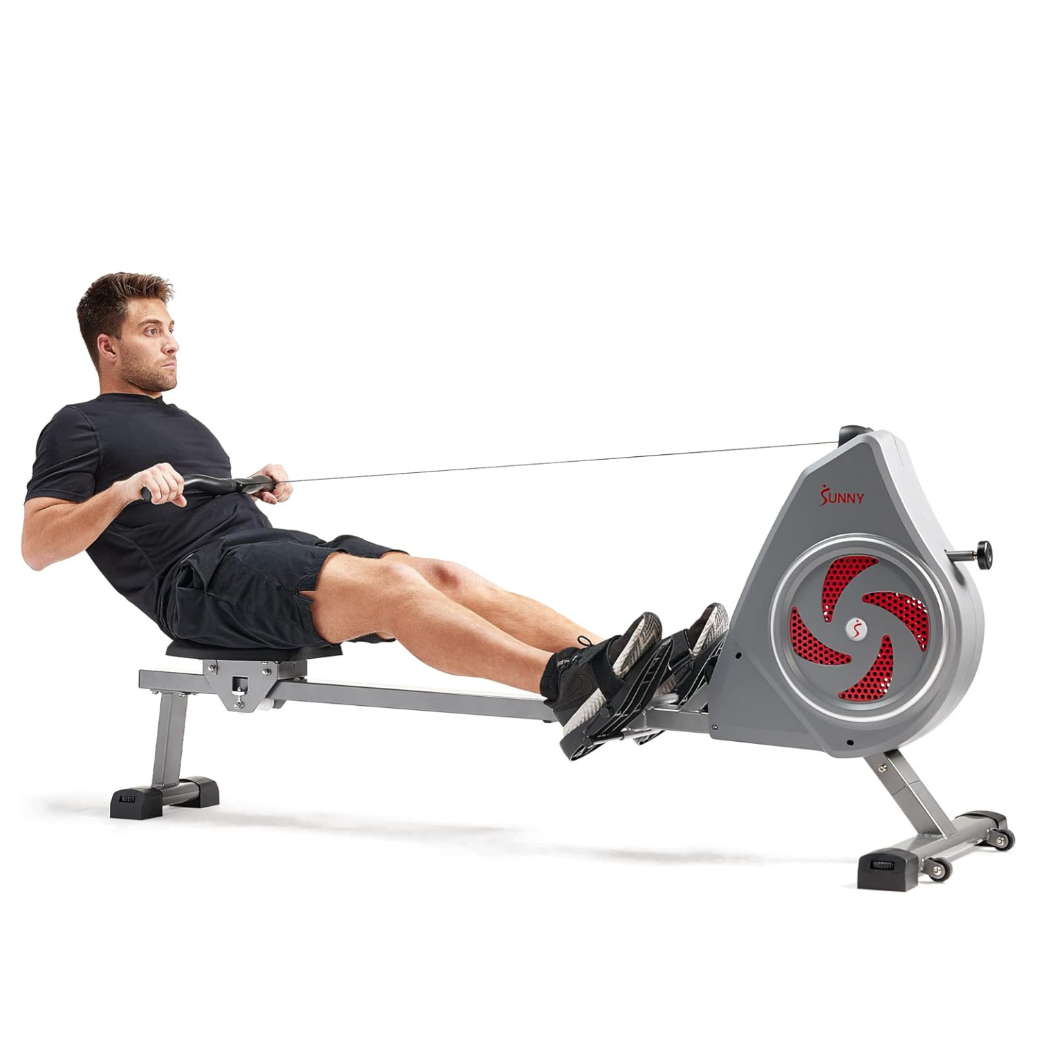 Sunny Health and Fitness Dynamic Air Rowing Machine