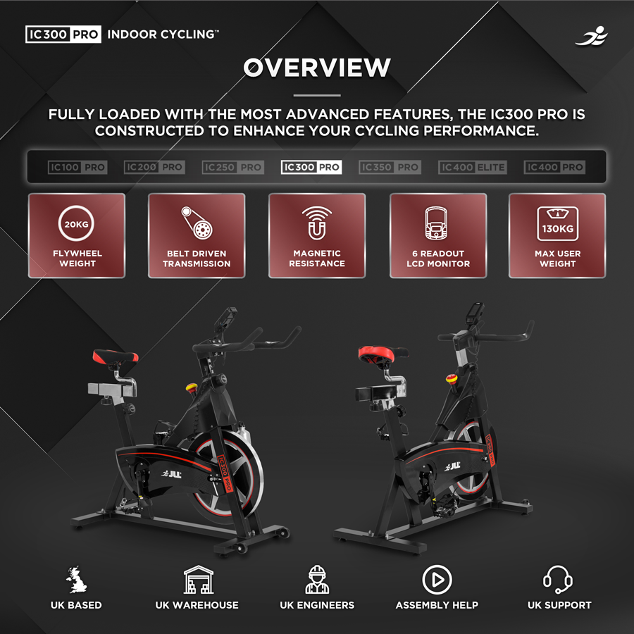 JLL IC300 PRO Indoor Cycling Bike