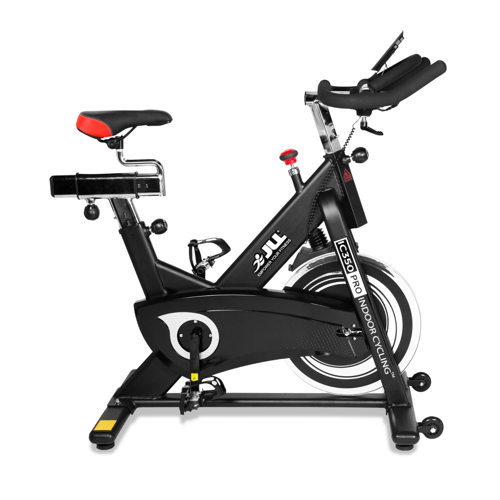 JLL IC350 Pro Indoor Cycle Exercise Bike - Advanced Momentum Flywheel