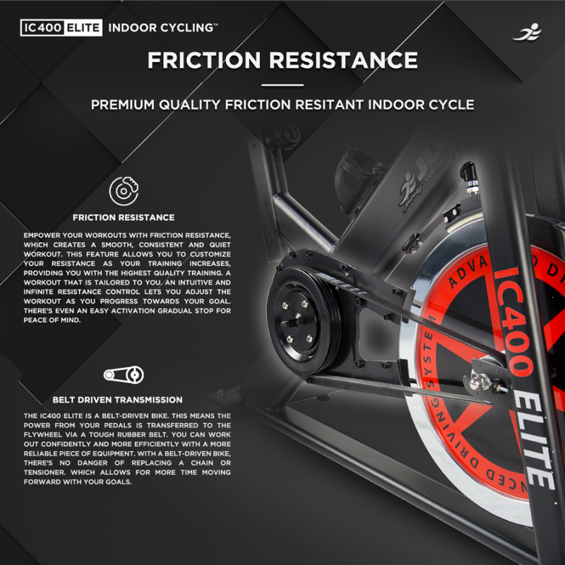 Exercise bike friction belt online