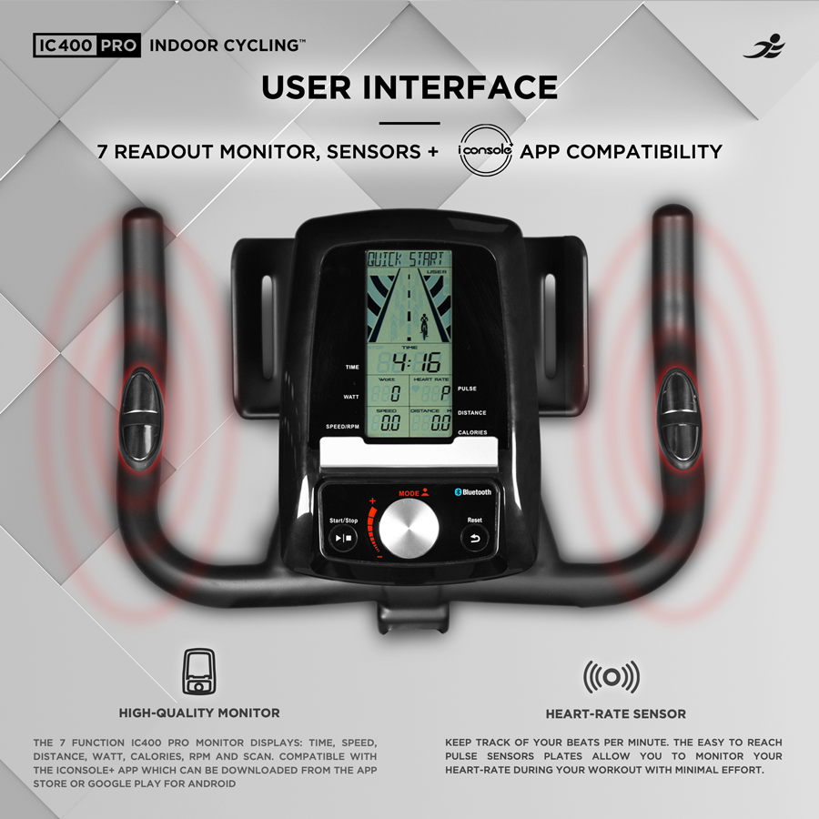 Jll spin bike monitor hotsell
