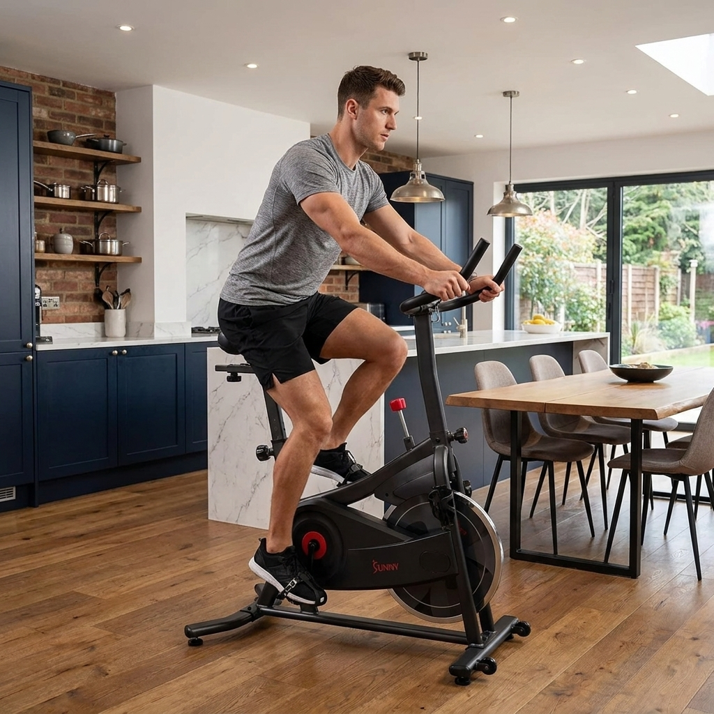 Active 100 Smart Magnetic Cycling Exercise Bike