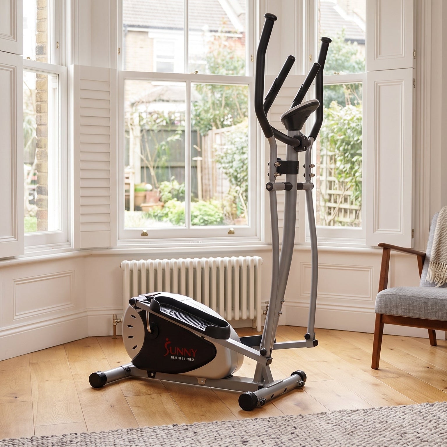Elliptical Magnetic Resistance Cross Trainer Machine