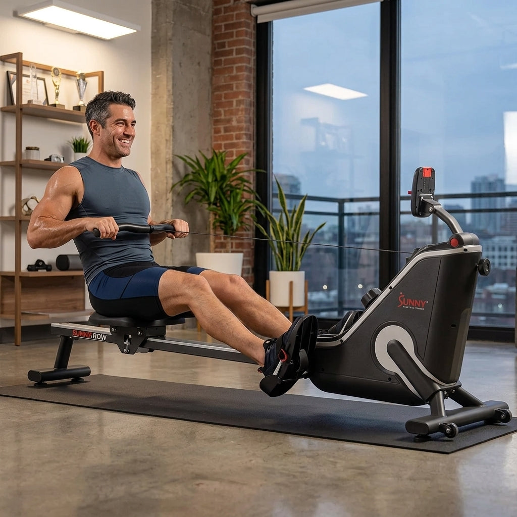 Smart Magnetic Rowing Machine