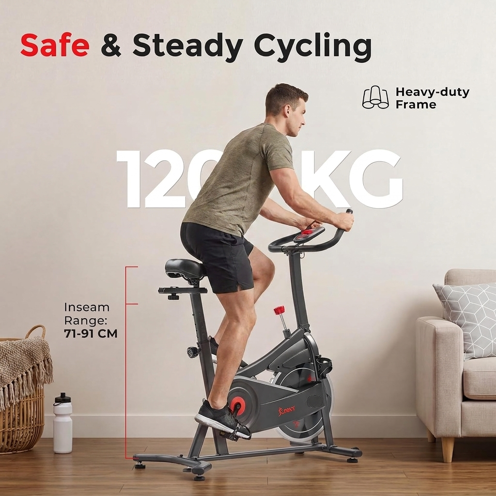 Active 100 Smart Magnetic Cycling Exercise Bike