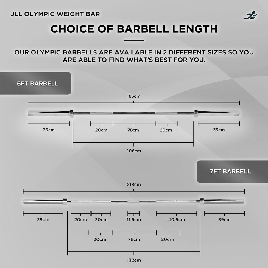 Olympic Weight Lifting Bar - 6ft