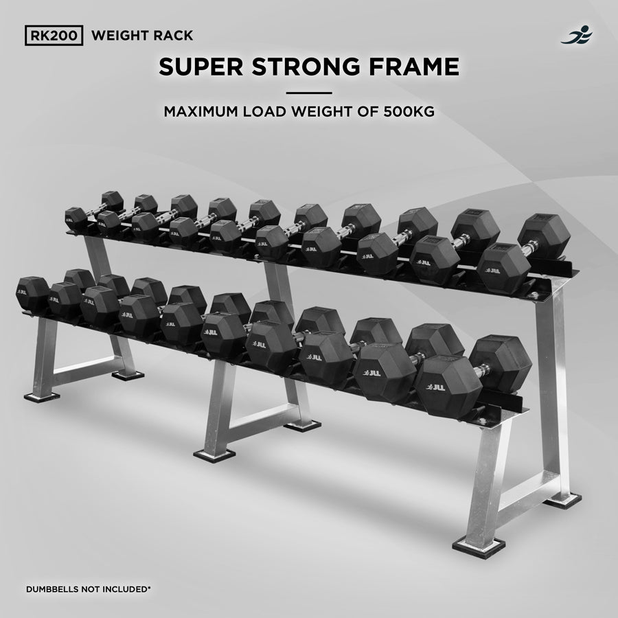 RK200 - 2 Tier Dumbbell Rack