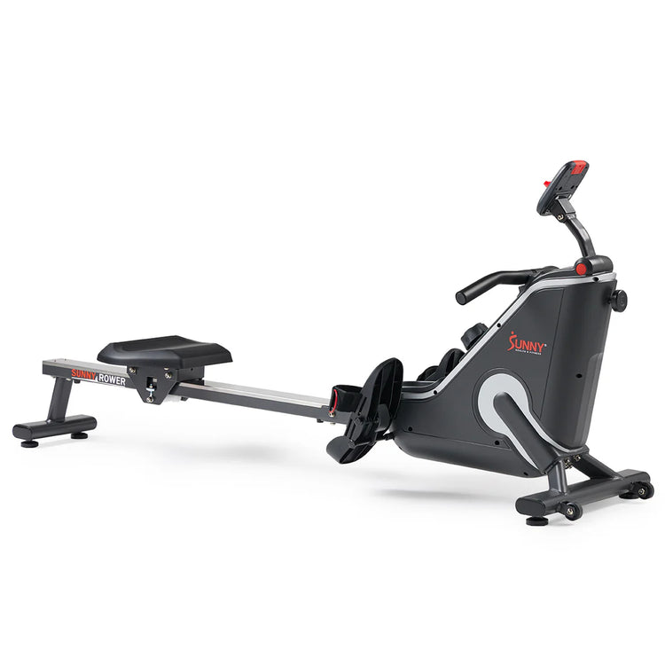 Rowing machine on a white background