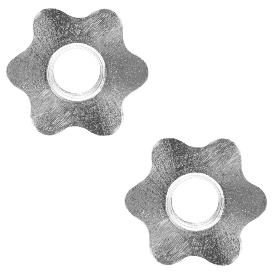 Chrome Spinlock Collars (Pair) for Standard 1” Bars